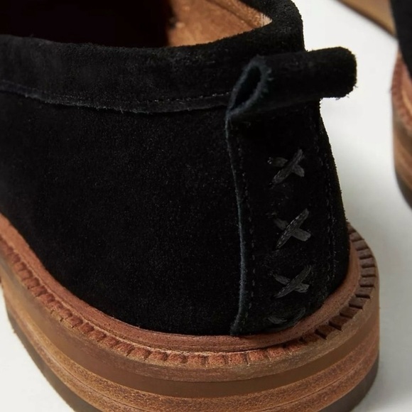 Anthropologie Kelsi Dagger Brooklyn Lens Black Suede Loafers,
7 NWOT main image 4